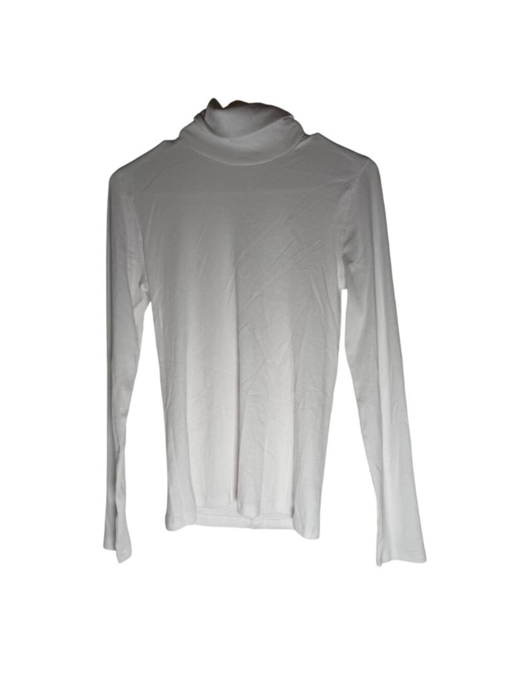 Everlane The Luxe Rib Turtleneck Women's Size Medium in White New With Tags! - Picture 2 of 6